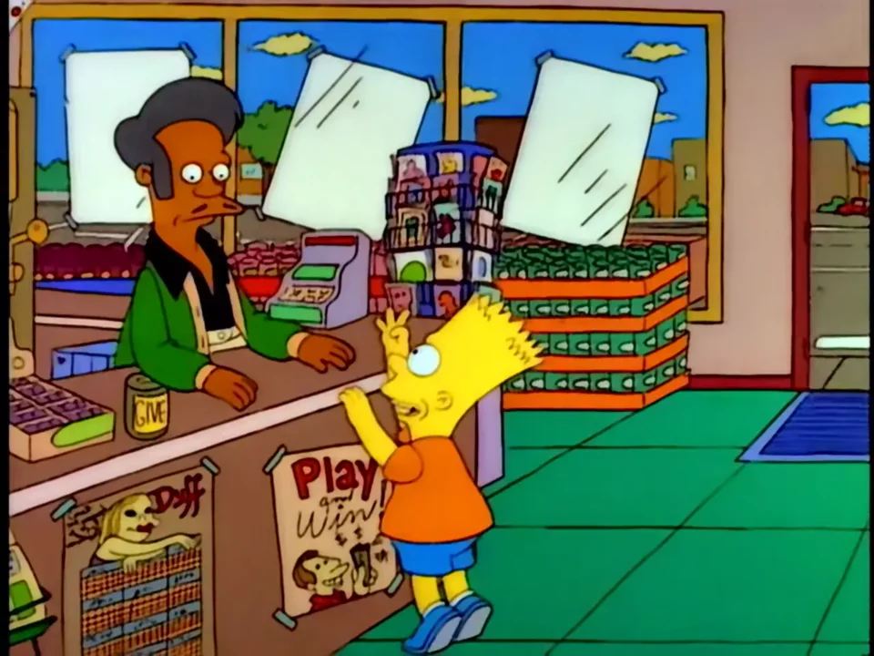 Première apparition d'Apu